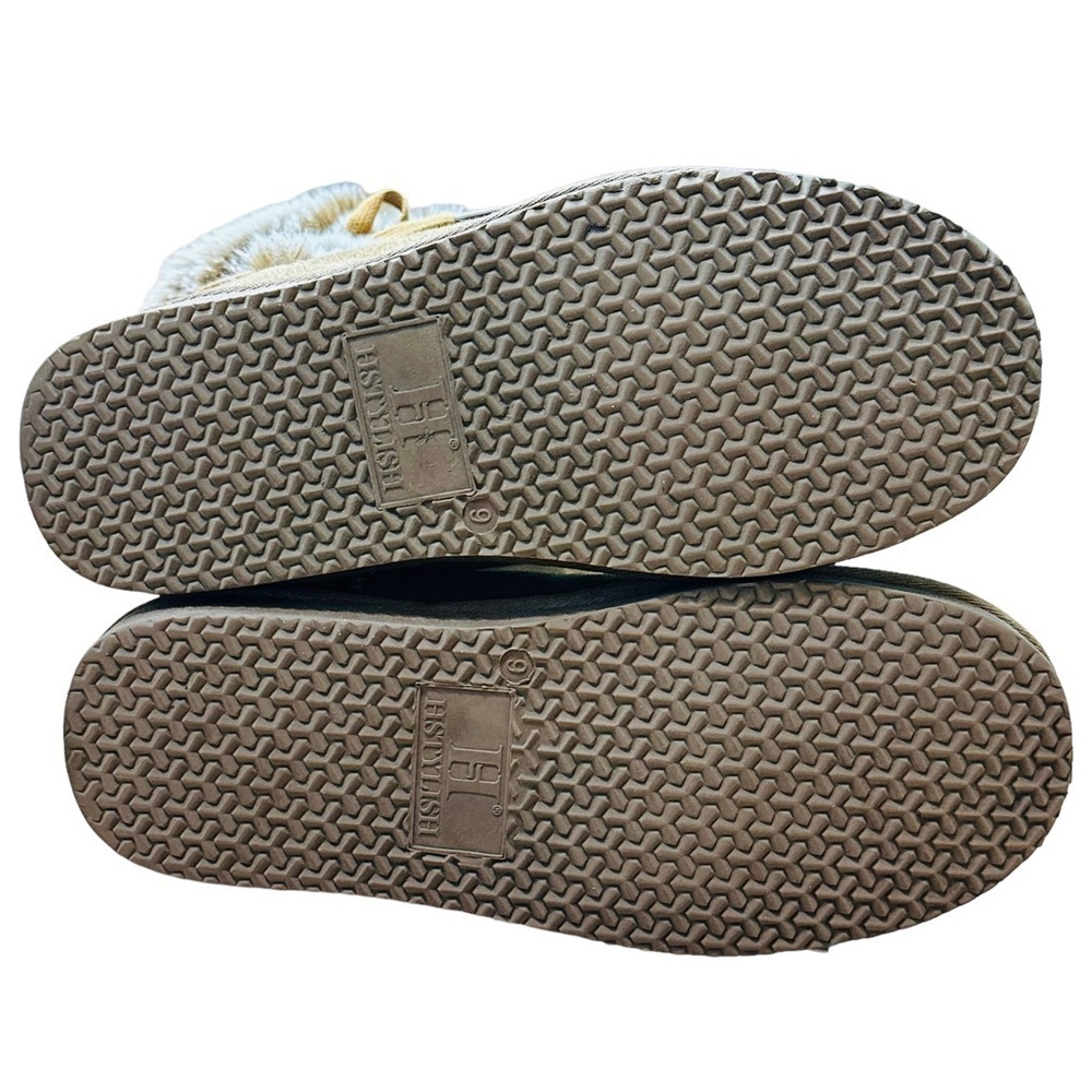 Furry Mid-Calf Winter Slip-On Boots - Picture 11 of 14